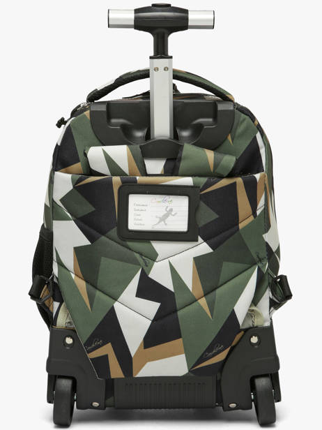 2-compartment Wheeled Schoolbag Cameleon Multicolor futur SR39 other view 5