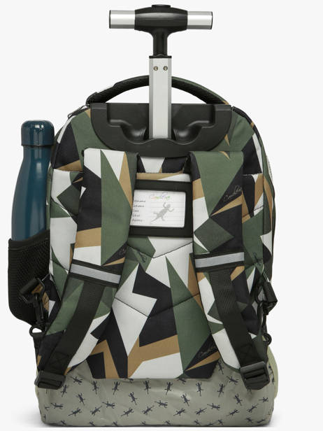 2-compartment Wheeled Schoolbag Cameleon Multicolor futur SR39 other view 6