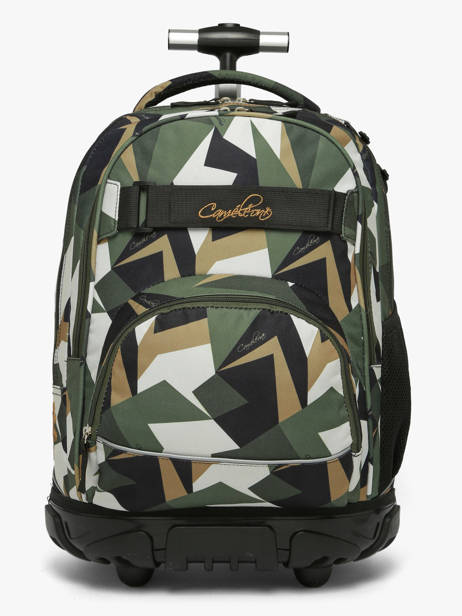 2-compartment Wheeled Schoolbag Cameleon Multicolor futur SR45