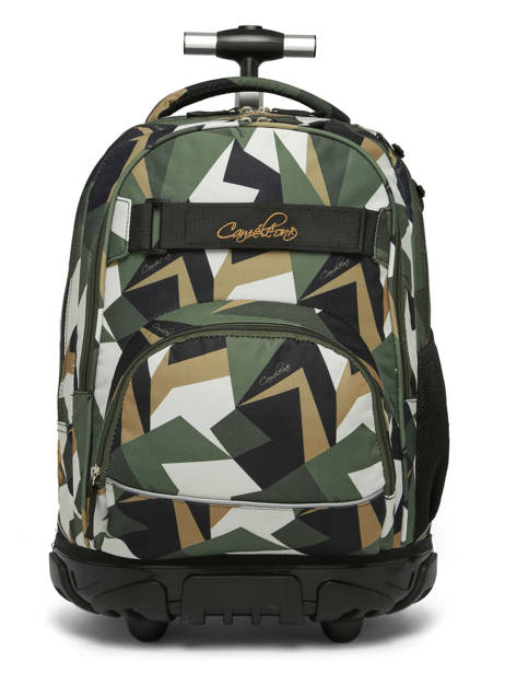 2-compartment Wheeled Schoolbag Cameleon Multicolor futur SR45 other view 8