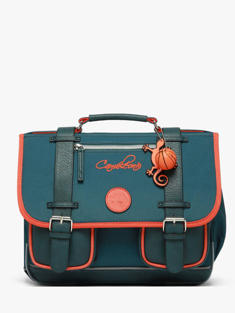 Cartable Enfant 2 Compartiments Vintage Urban Cameleon Bleu vintage urban CA35