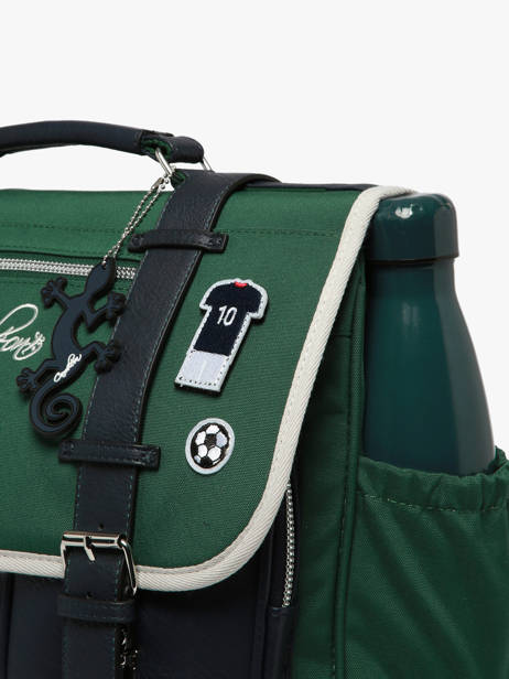 Cartable 2 Compartiments Vintage Urban Cameleon Vert vintage urban CA38 vue secondaire 6
