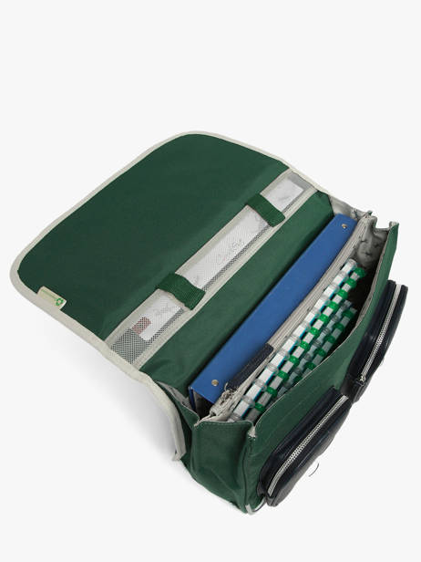 Cartable 2 Compartiments Vintage Urban Cameleon Vert vintage urban CA38 vue secondaire 4