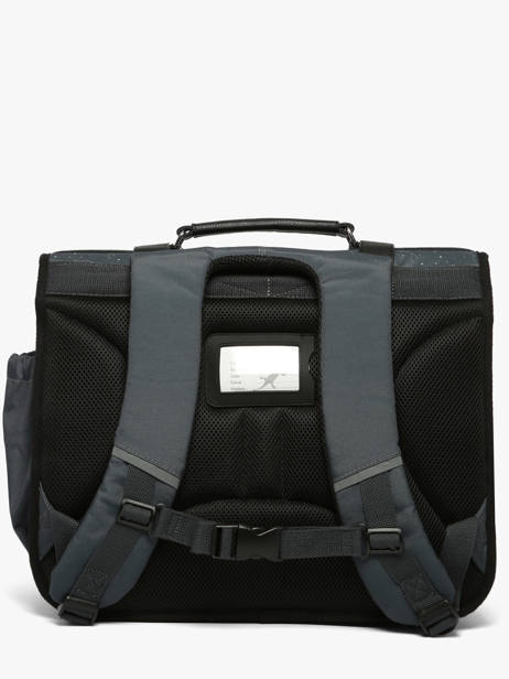 Cartable 3 Compartiments Vintage Urban Cameleon Gris vintage urban CA41 vue secondaire 3