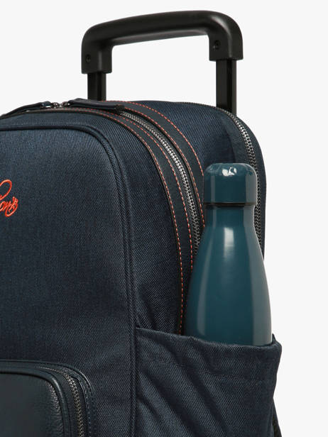 Sac A Dos à Roulettes 2 Compartiments Vintage Urban Cameleon Bleu vintage urban SR40 vue secondaire 5