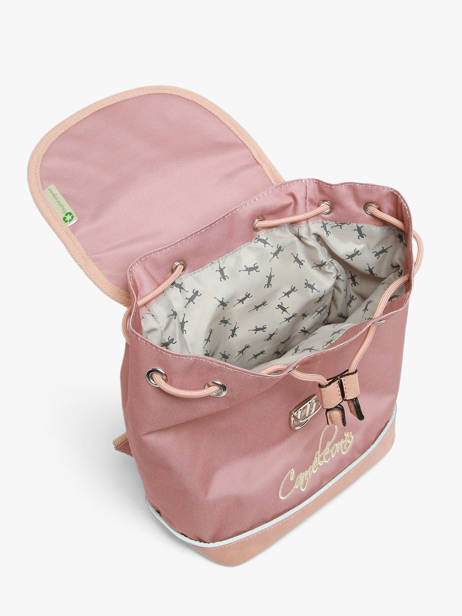 1 Compartment Backpack Vintage Fantasy Cameleon Pink vintage fantasy SD25 other view 2