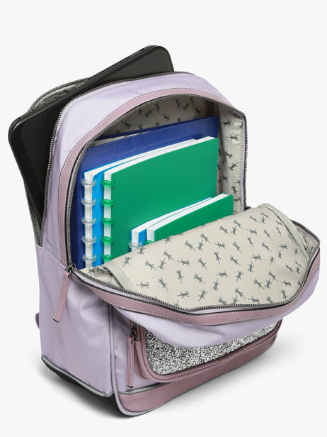 2-compartment Backpack Vintage Fantasy Cameleon Violet vintage fantasy SO40 other view 2