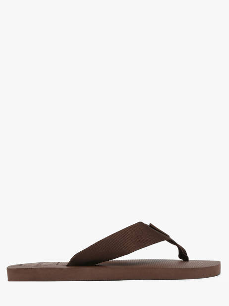 Tongs Havaianas Marron men 4148427H vue secondaire 1