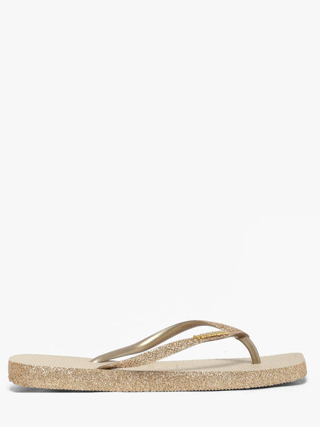 Flip Flops Havaianas Beige accessoires 4150248F other view 1