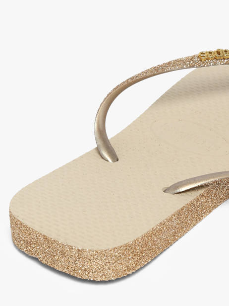 Flip Flops Havaianas Beige accessoires 4150248F other view 3