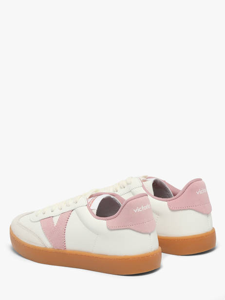 Sneakers In Leather Victoria White women 1126206 other view 2