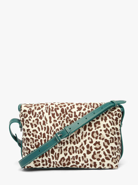 Sac Bandoulière Loulou Leder En Raffia Paul marius Multicolore raphia LOULORAP vue secondaire 4