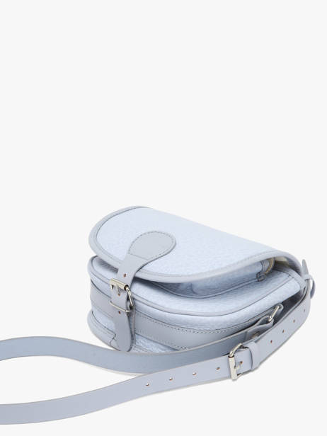 Sac Bandoulière Lavande Cuir Paul marius Bleu lavande BOHEMLAV vue secondaire 1