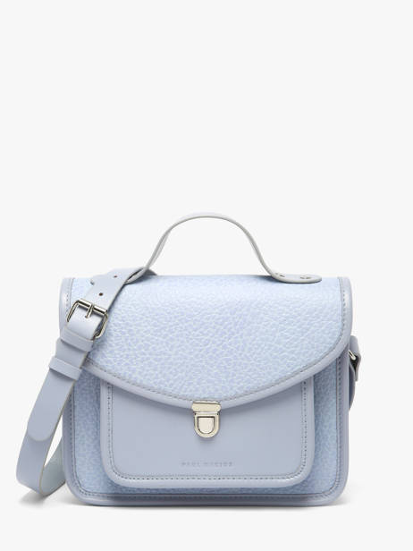 Sac Bandoulière Lavande Cuir Paul marius Bleu lavande GEORGLAV