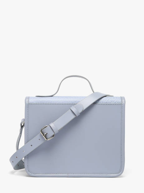 Sac Bandoulière Lavande Cuir Paul marius Bleu lavande GEORGLAV vue secondaire 3