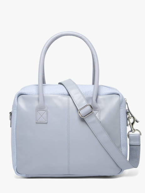 Sac Bandoulière Lavande Cuir Paul marius Bleu lavande DANDYLAV vue secondaire 3