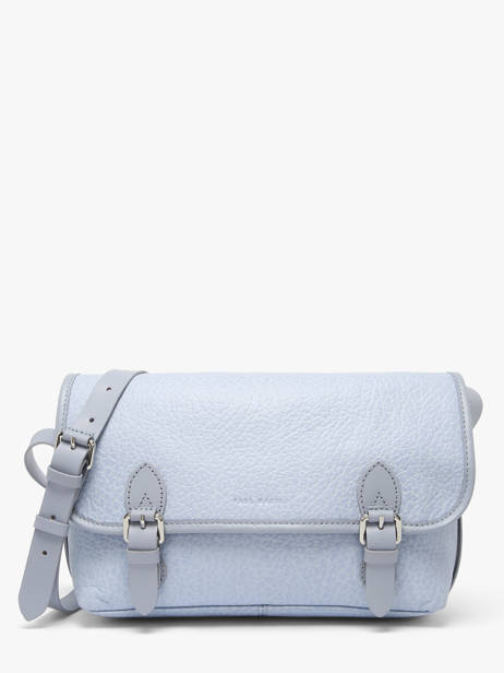 Sac Bandoulière Lavande Cuir Paul marius Bleu lavande LOULOLAV