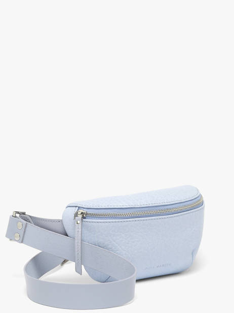 Belt Bag Leather Paul marius Blue lavande BANASLAV other view 1