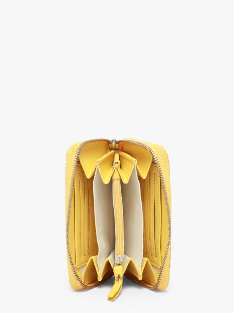 Portefeuille Cuir Paul marius Jaune citronade ALICECIT vue secondaire 1