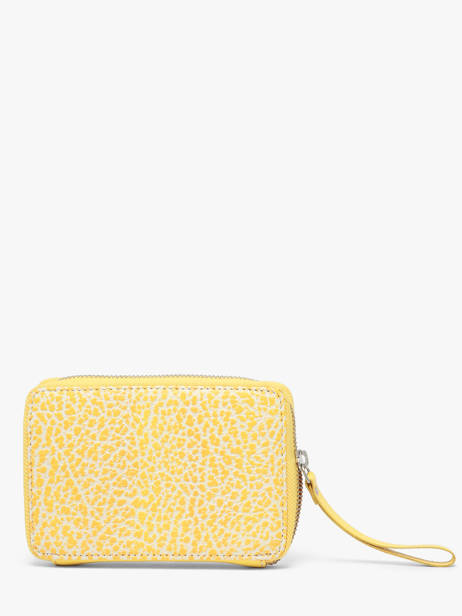 Portefeuille Cuir Paul marius Jaune citronade ALICECIT vue secondaire 2
