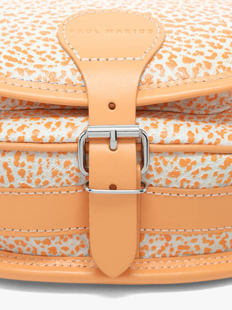 Sac Bandoulière Orangeade Cuir Paul marius Orange orangeade BOHEMORA vue secondaire 2