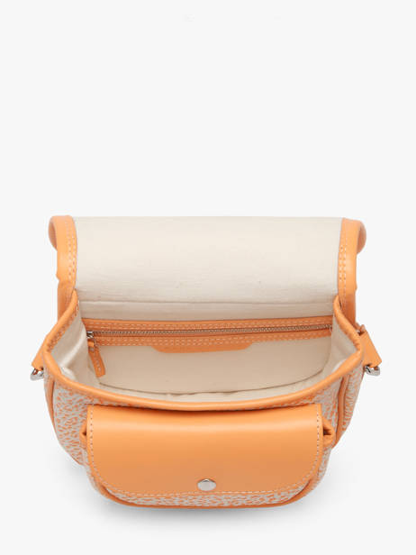 Sac Bandoulière Orangeade Cuir Paul marius Orange orangeade BOHEMORA vue secondaire 3