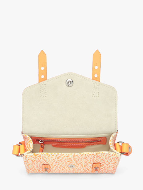 Sac Bandoulière Orangeade Cuir Paul marius Orange orangeade MINIORA vue secondaire 2