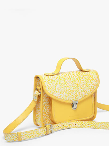 Sac Bandoulière Citronade Cuir Paul marius Jaune citronade GEORGCIT vue secondaire 1
