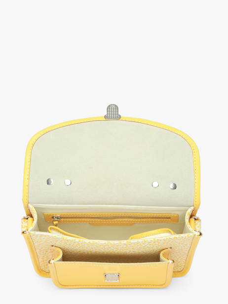 Sac Bandoulière Citronade Cuir Paul marius Jaune citronade GEORGCIT vue secondaire 2