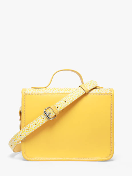 Sac Bandoulière Citronade Cuir Paul marius Jaune citronade GEORGCIT vue secondaire 3