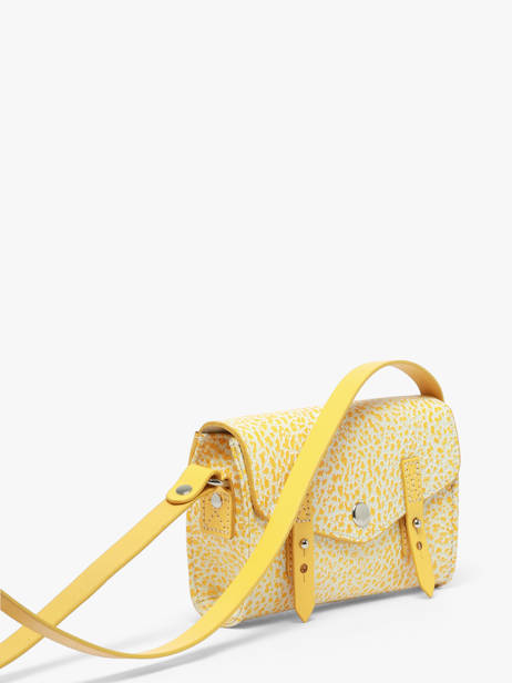 Sac Bandoulière Citronade Cuir Paul marius Jaune citronade MINICIT vue secondaire 1
