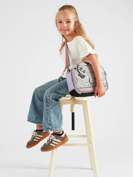Sac Gouter Cameleon Violet vintage fantasy BL24 vue secondaire 2