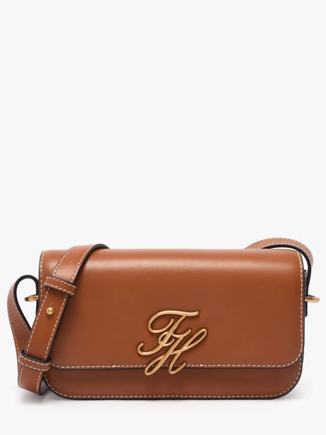 Sac Bandoulière Th Script Tommy hilfiger Marron th script AW18399