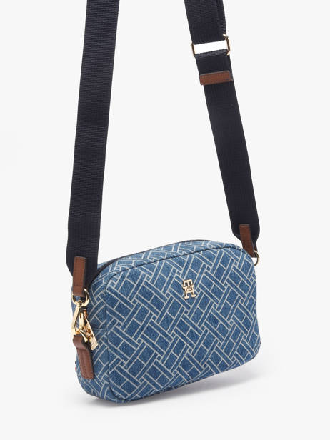 Sac Bandoulière Popette Tommy hilfiger Bleu popette AW18610 vue secondaire 1