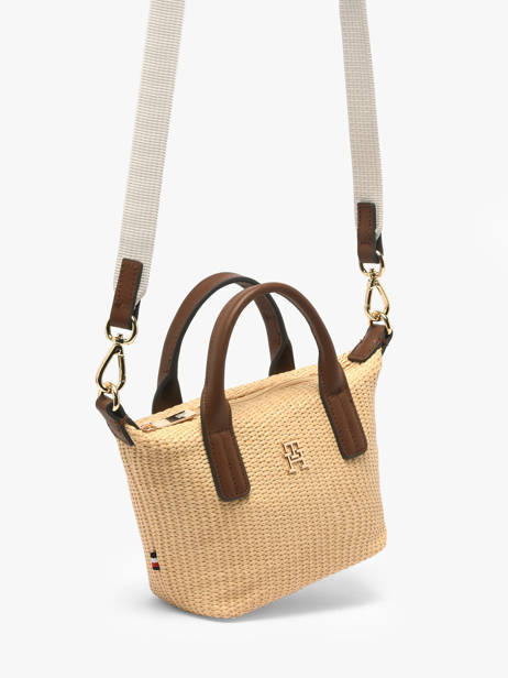 Sac Bandoulière Popette Tommy hilfiger Beige popette AW18526 vue secondaire 1