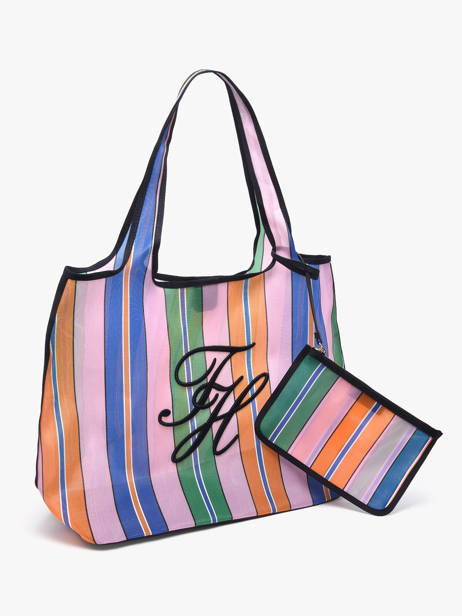 Sac Porté épaule Th Summer Polyurethane Tommy hilfiger Multicolore th summer AW18397 vue secondaire 1