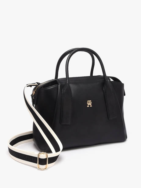 Sac Porté Main Th Essential Polyester Tommy hilfiger Noir th essential AW18532 vue secondaire 2