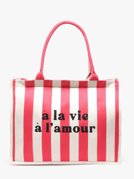Sac Porté épaule Plage Gerard pasquier Rose plage P26061