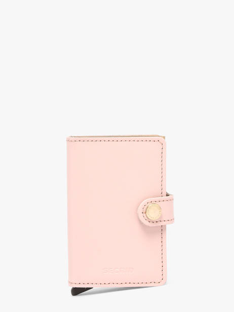 Leather Original Card Holder Secrid Pink original MO