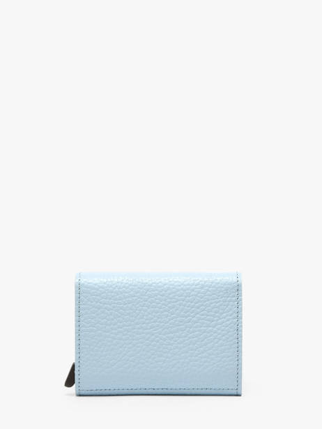 Card Holder Leather Secrid Blue pebble EPE other view 3