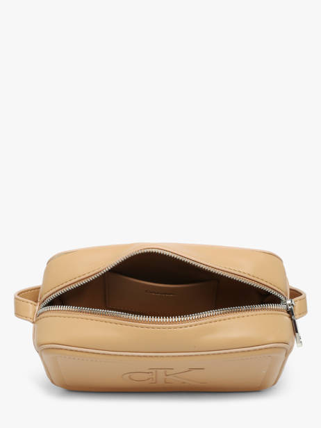 Sac Bandoulière Bold Calvin klein jeans Beige bold 4F3220G vue secondaire 2