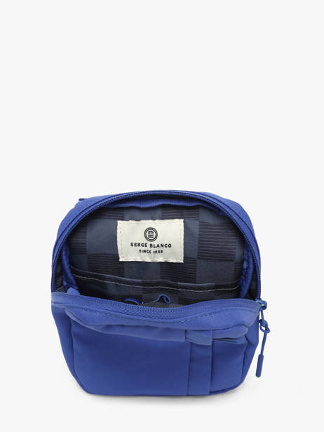Crossbody Bag Serge blanco Blue pop POP13010 other view 2