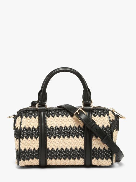 Sac Bandoulière Mini Osier Italie Lancaster Noir mini osier italie 72 vue secondaire 3