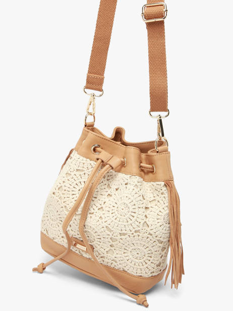 Sac Bandoulière Antibes Les tropeziennes Beige antibes TZ03 vue secondaire 1
