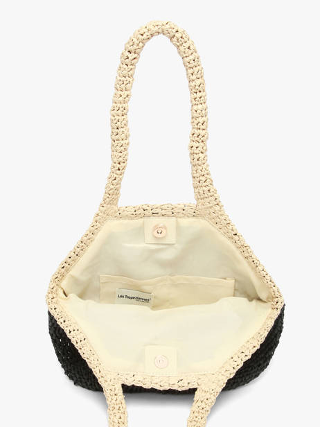 Shoulder Bag Galets Les tropeziennes Black galets TZ02 other view 2
