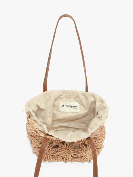 Shoulder Bag Mediterranee Paper Les tropeziennes Brown mediterranee TZ02 other view 3
