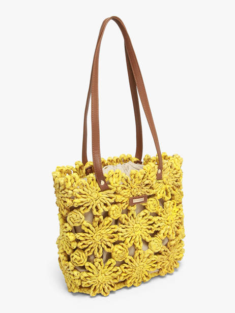 Shoulder Bag Mediterranee Les tropeziennes Yellow mediterranee TZ02 other view 1