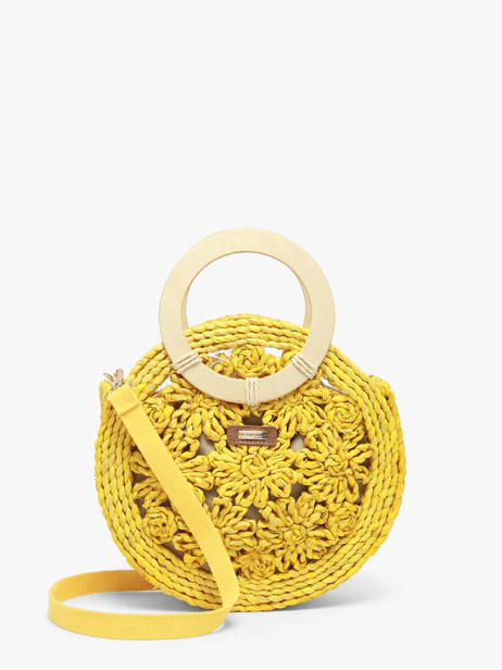 Sac Bandoulière Mediterranee Les tropeziennes Jaune mediterranee TZ03