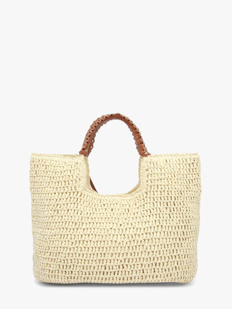 Sac Porté Main Navagio Les tropeziennes Beige navagio TZ02 vue secondaire 3