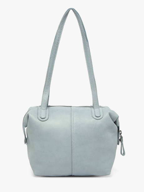 Sac Porté épaule Heritage Cuir Biba Bleu heritage HOP1L vue secondaire 3